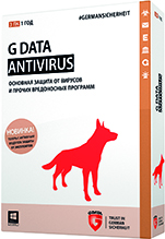 G Data Antivirus (3 ПК, 1 год) [Цифровая версия]
