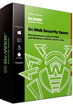 Dr.Web Security Space (2 ПК + 2 моб. устройства, 2 года) [Цифровая версия]