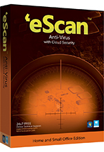 eScan AntiVirus для дома и малого офиса (2 ПК, 1 год) [Цифровая версия]