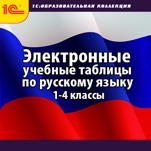 Электронные учебные таблицы по русскому языку. 1–4 классы