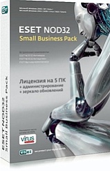 Антивирус  ESET NOD32 Small Business Pack (5 ПК, 1 год)